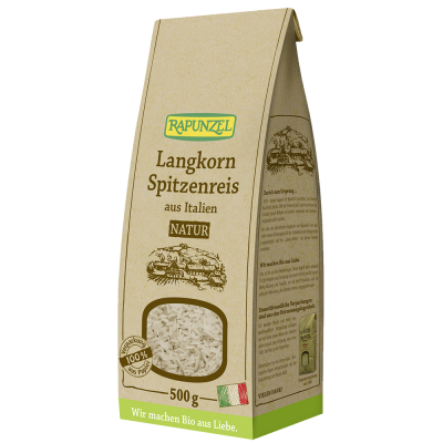 riso chicco lungo naturale Rapunzel (500gr)